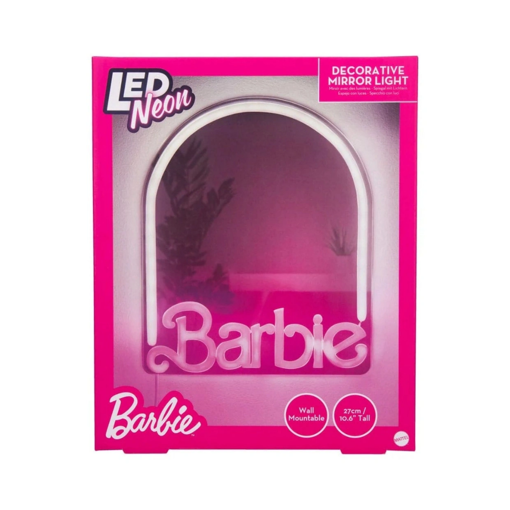 Barbie Duvar Tipi Led Neon Ayna nin resmi