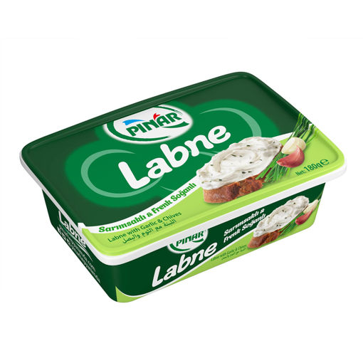 Pınar Labne Sarımsak ve Frenk Soğanlı 180 Gr nin resmi