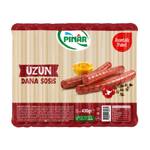 Pınar 10'lu Ekonomik Sosis 430 Gr nin resmi