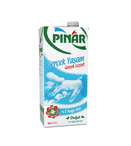 Pınar Süt %1 Yağlı 1 Lt nin resmi