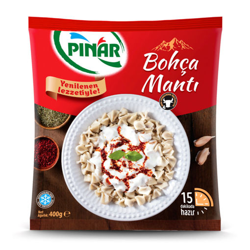 Pınar Bohça Mantı 400 Gr nin resmi