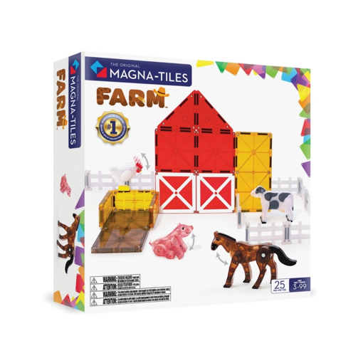 Magna Tiles Çiftlik Hayvanları 25 Parça nin resmi