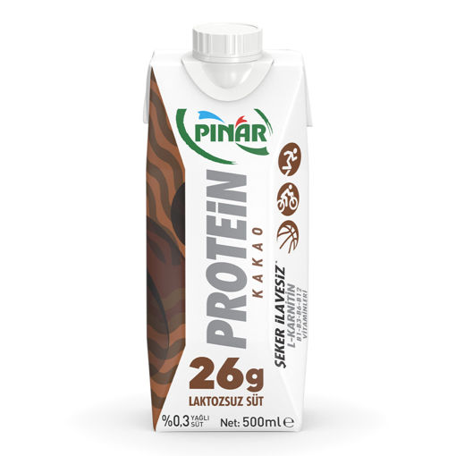 Pınar Protein Kakaolu Süt 500 Ml nin resmi
