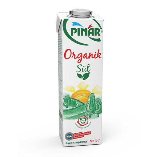 Pınar Organik Süt 1 Lt nin resmi