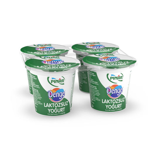 Pınar Denge Laktozsuz Yoğurt 4X125 Gr nin resmi
