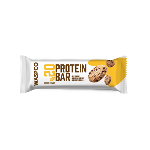 Waspco Kurabiye Aromalı Protein Bar 40 Gr nin resmi