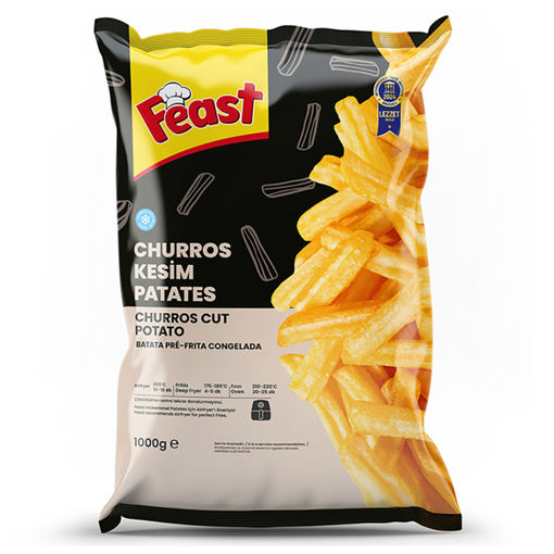 Feast Gurme Churros Kesim Patates 1 Kg nin resmi