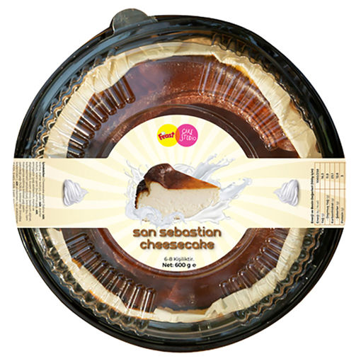 Feast Dondurulmus San Sebastian 600 Gr nin resmi