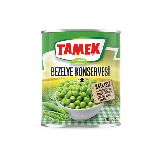 Tamek Bezelye 830 Gr nin resmi