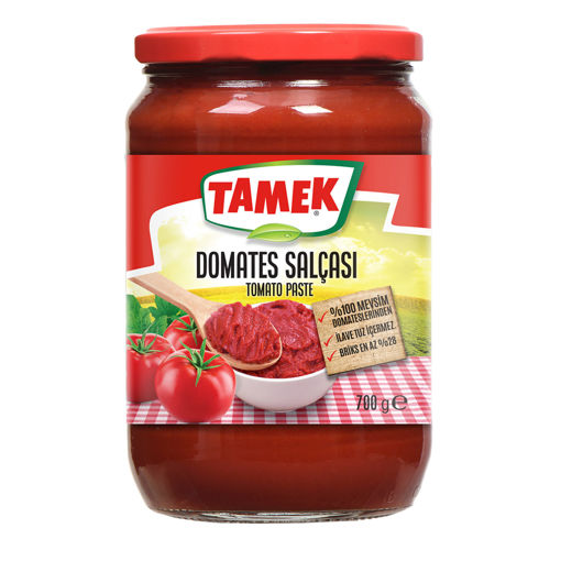Tamek Domates Salçası 700 Gr nin resmi