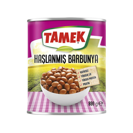 Tamek Haşlanmış Barbunya 800 Gr nin resmi