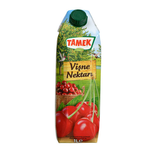 Tamek Meyve Suyu Vişne 1lt nin resmi