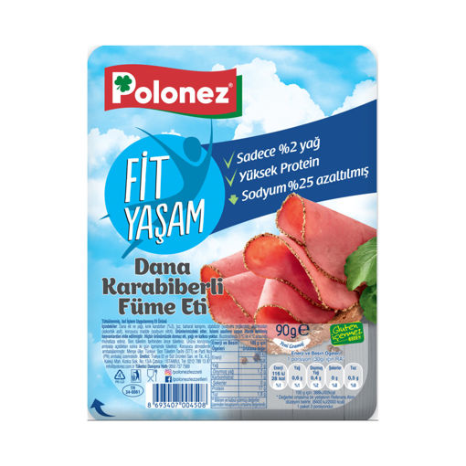 Polonez Füme Et Karabiberli 90 Gr nin resmi