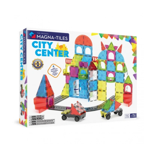 Magna Tiles Şehir Merkezi 110 Parça nin resmi