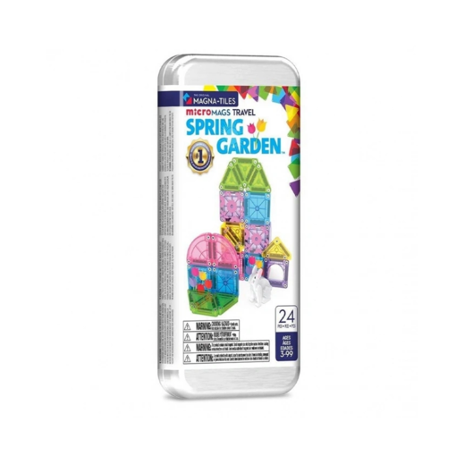 Magna Tiles Bahçe Seti Manyetik Bloklar Seyahat Boy 24 Parça nin resmi