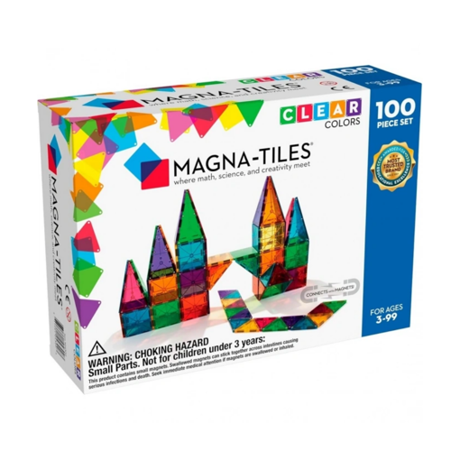 Magna Tiles Clear Color 100 Parça nin resmi