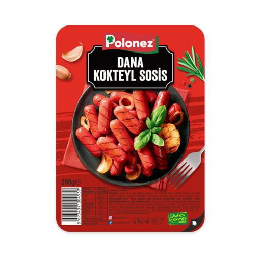 Polonez Dana Kokteyl Sosis 200 Gr nin resmi