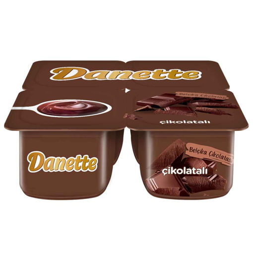 Danette Çikolatalı Puding 4X100 Gr nin resmi