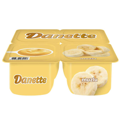 Danette Muzlu Puding 4X100 Gr nin resmi