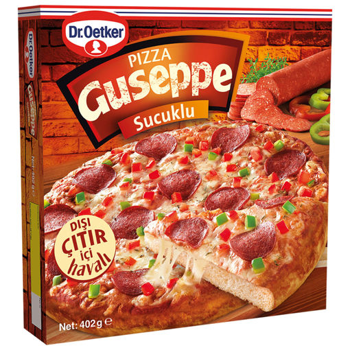 Dr.Oetker Guseppe Sucuklu Pizza 402 Gr nin resmi
