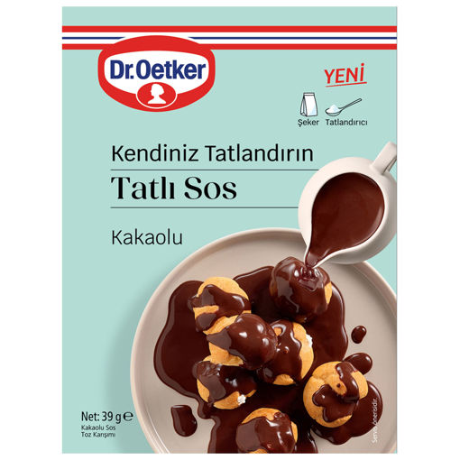 Dr.Oetker Kendiniz Tatlandırın Tatlı Sos Kakaolu 39 Gr nin resmi