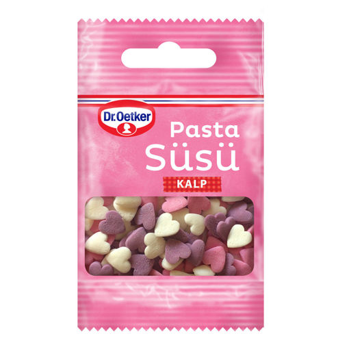 Dr.Oetker Pasta Süsü Kalp 10 Gr nin resmi