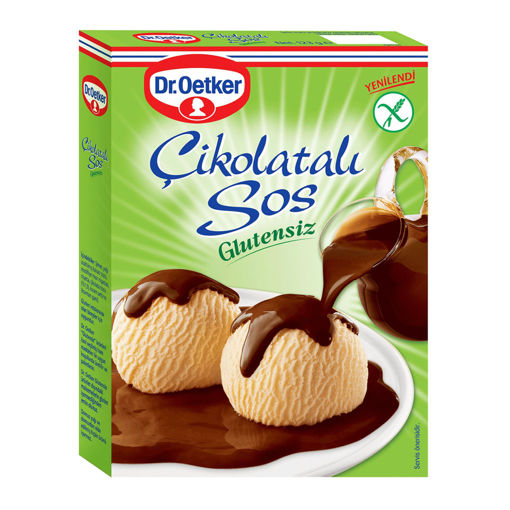 Dr.Oetker Glutensiz Çikolatalı Sos 123 Gr nin resmi