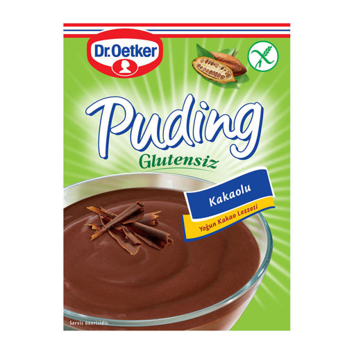 Dr.Oetker Glutensiz Kakaolu Puding 147 Gr nin resmi