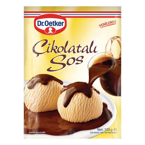 Dr.Oetker Çikolatalı Tatlı Sos 123 Gr nin resmi