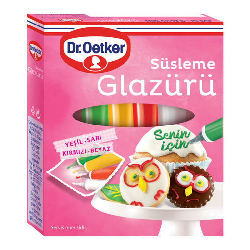 Dr Oetker Süsleme Glazuru 76gr nin resmi