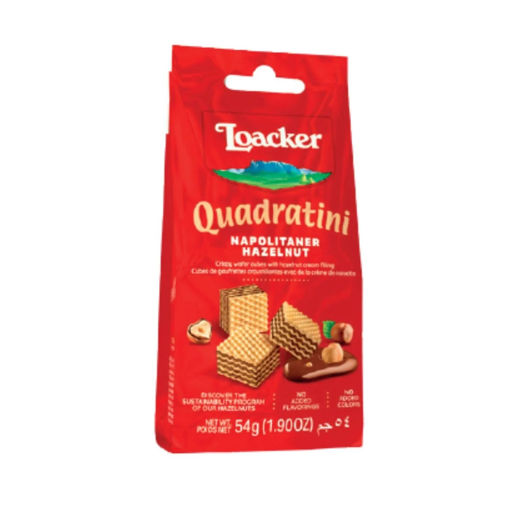 Loacker Quadratini Napolitaner 54 Gr nin resmi