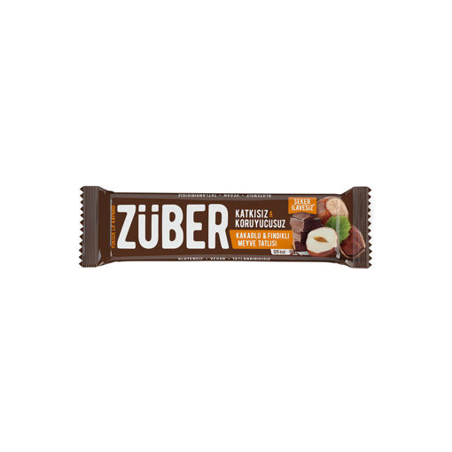 Züber Fındıklı Çikolatalı Meyve Bar 40 Gr nin resmi