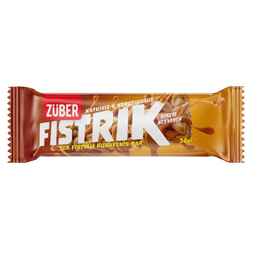 Züber Fıstrık Bar 30 Gr nin resmi
