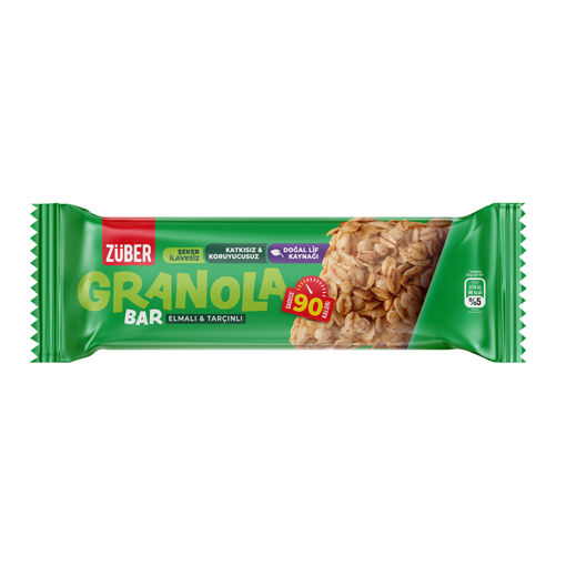 Züber Granola Bar Elmalı Tarçınlı 25 Gr nin resmi