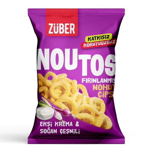 Züber Noutos Ekşi Krema ve Soğan 55 Gr nin resmi