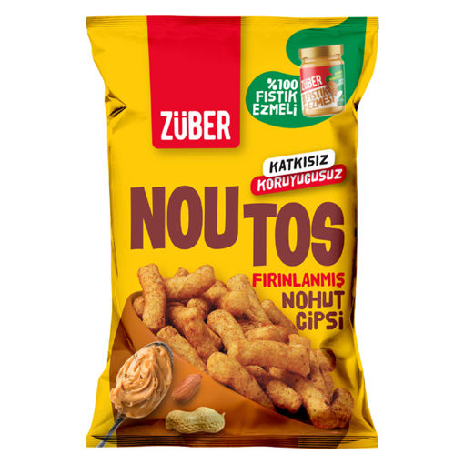Züber %100 Fıstık Ezmeli Noutos 55 Gr nin resmi