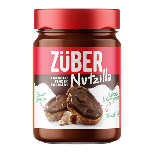 Züber Nutzilla Kakaolu Fındık Kreması 315 Gr nin resmi