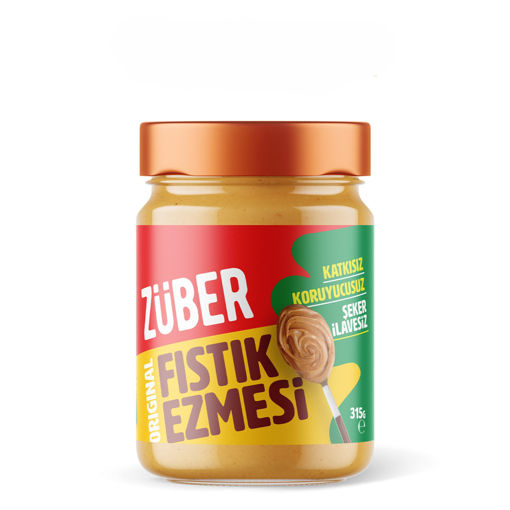 Züber Original Fıstık Ezmesi 315 Gr nin resmi