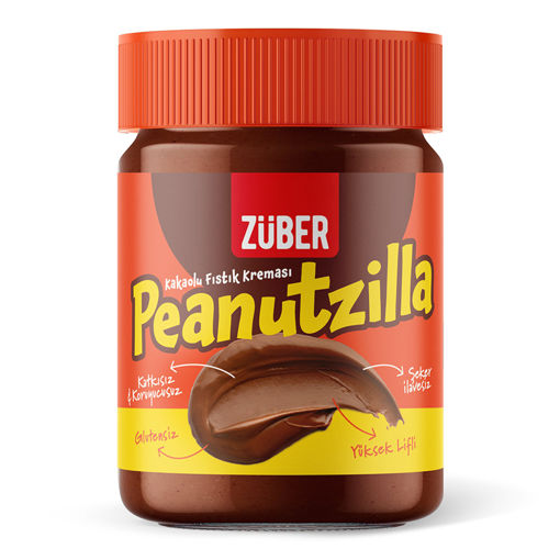 Züber Peanutzilla Kakaolu Fıstık Kreması 315Gr nin resmi
