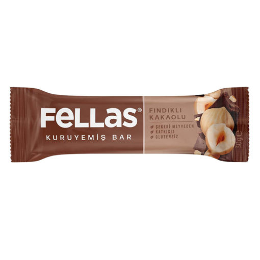 Fellas Fındıklı Kakaolu Kuruyemiş Bar 30 Gr nin resmi