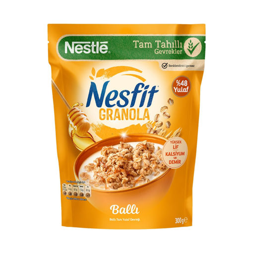 Nestle Nesfit Ballı Granola 300 Gr nin resmi