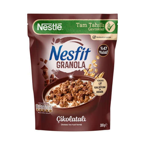 Nestle Nesfit Çikolatalı Granola 300 Gr nin resmi