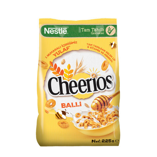 Nestle Cheerios Ballı Tahıl Gevreği 225 Gr nin resmi