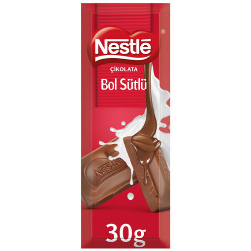 Nestle Classic Bol Sütlü Çikolata Baton 30 Gr nin resmi