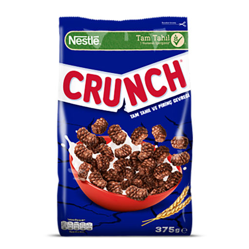Nestle Crunch Tam Tahıl ve Pirinç Gevreği 375 Gr nin resmi