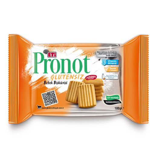 Eti Pronot Glutensiz Bebek Bisküvisi 180 Gr nin resmi