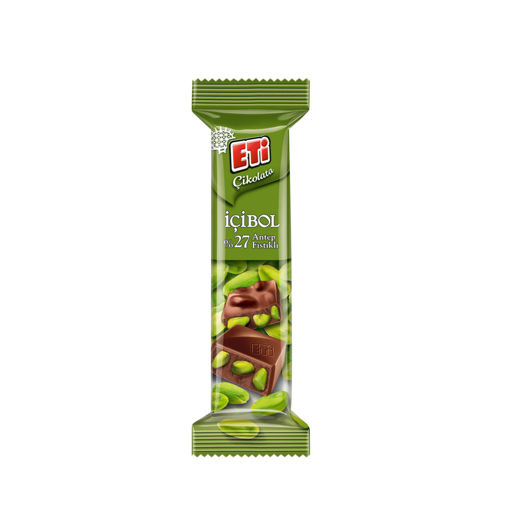 Eti İçibol %27 Antep Fıstıklı Çikolata 30 Gr nin resmi