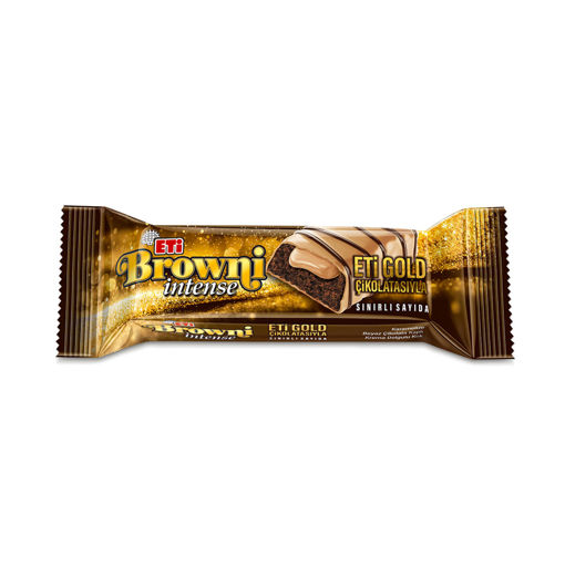 Eti Browni Intense Gold Beyaz Çikolata Krema Dolgulu Kek 48 Gr nin resmi