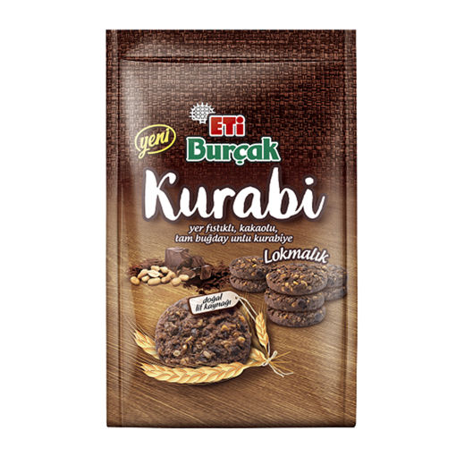 Eti Burçak Kurabiye Torba Kakaolu 150 Gr nin resmi
