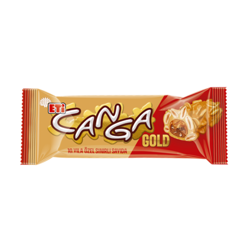 Eti Canga Gold Yer Fıstıklı Karamelli Nuga Bar 45 Gr nin resmi